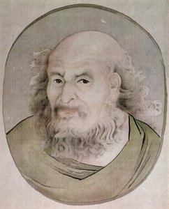 أبقراط (c.460-c.377 قبل الميلاد) بواسطة المدرسة اليابانية