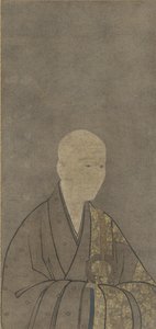 صورة موسو كوكوشي (1275-1351) فترة موروماتشي بواسطة المدرسة اليابانية