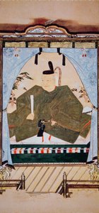 Port rai t of f shogun tokugawa Ieyasu rt d s بواسطة المدرسة اليابانية