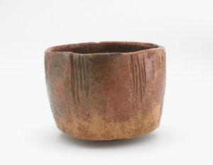 وعاء شاي ، نسخة من Kaga Koetsu ، المسمى Chigusa ، كيوتو ، فترة إيدو (سيراميك) بواسطة المدرسة اليابانية