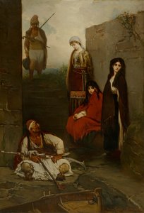 الأسرى (نساء الجبل الأسود الأسير) ، 1870 بواسطة ياروسلاف سيرماك