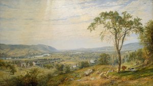وادي وايومنغ ، 1865. بواسطة جاسبر فرانسيس كروبسي