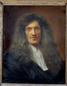 صورة لطبيب لويس الرابع عشر ، ريمون فينوت (1636-1709) لوحة لجين بابتيست جوفينيه (1644-1717) 1704. قاتمة 0.73 × 0.59 م متحف اللوفر ، باريس بواسطة جان بابتيست جوفينيه