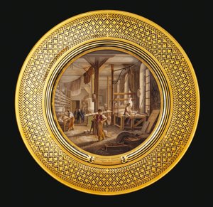خزف سيفرس ، 1820-1835 (بورسلين) بواسطة جان تشارلز Develly