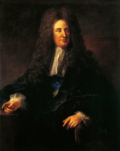 صورة لجول هاردوين مانسارت (1646-1708) ، مهندس معماري فرنسي ، شخصية بارزة في العمارة الفرنسية الباروكية ، رسم جان فرانسوا ميليت (1814-1875) بواسطة جان فرانسوا ميلت