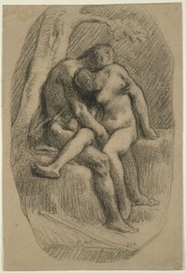 العشاق بواسطة Jean-Francois Millet