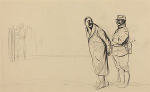 في جبهة فينسين بولو باتشا، حوالي 1914-1919 (حبر على ورق)