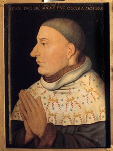 صورة جان بلا خوف ، دوق بورغندي (1371-1419) لوحة منسوبة إلى جان مالويل (نشط بين 1397-1415) بواسطة جان (Attr. To) Malouel أو Maelwael