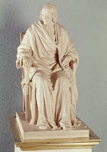 فرانسوا ماري أرويت فولتير (1694-1778) 1778 (رخام)