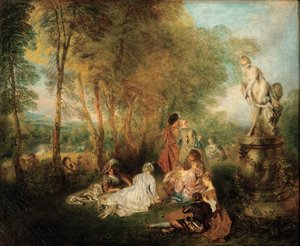 عيد الحب ، كاليفورنيا. 1718-1719