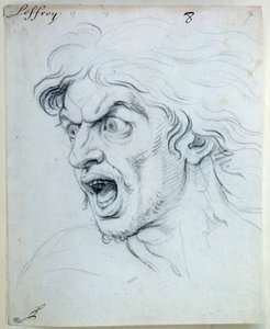 التعبير عن عواطف الروح. المخيف. رسم جان أودران (1667-1756)