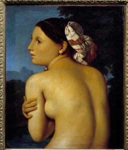 المستحم. لوحة لجين أوغست دومينيك إنجرس (1780-1867) بواسطة جان أوغست دومينيك إنجرس