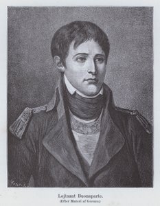 نابليون بونابرت بصفته ملازمًا شابًا للمدفعية ، c1785 (litho)