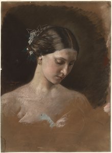 صورة لامرأة بواسطة Jean Baptiste Antoine Emile Béranger