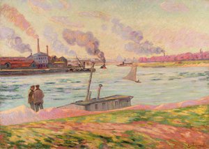 The Pointe dIvry ، 1886 بواسطة جان بابتيست أرماند جيومين