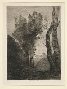 Environs de Rome (بالقرب من روما) بواسطة جان بابتيست كميل كوروت