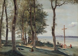 Honfleur: كالفاري ، كاليفورنيا. 1830. بواسطة جان بابتيست كميل كوروت