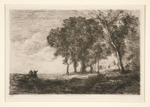 منظر من بواسطة Jean-Baptiste-Camille Corot
