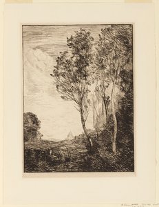 تذكار من ايطاليا بواسطة Jean Baptiste Camille Corot