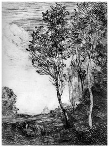 تذكارية إيطاليا ، c1815-1865 ، 1924 بواسطة جان بابتيست كميل كوروت