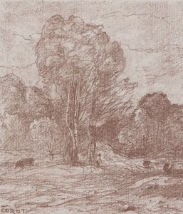 استراحة الأبقار ، 1871. بواسطة جان بابتيست كميل كوروت