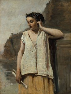 The Muse: History ، c.1865 بواسطة جان بابتيست كميل كوروت