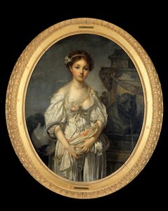 La juche cassee لوحة لجين بابتيست غريوز (1725-1805) شمس القرن الثامن عشر. 1،08x0،86 م. بواسطة جان بابتيست غريوز