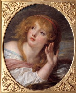 لوحة لا مفاجأة لجين بابتيست غريوز (1725-1805) شمس القرن الثامن عشر. 0،47 × 0،38 م شانتيلي ، متحف كوندي بواسطة جان بابتيست غريوز