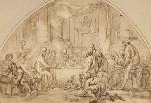 دراسة عن العشاء الأخير ، ج 1792