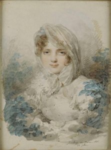 صورة لإيكاترينا بافلوفنا باجراتيون 1783-1857 ، ني سكافرونسكا بواسطة جان بابتيست إيسابي