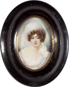 صورة ماريا كونتيسة واليسكا 1786-1817 بواسطة جان بابتيست إيسابي