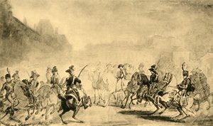 "Revue du Quintidi" ، 1800 أو 1801 ، 1921 بواسطة كارل فيرنت