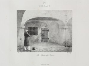 رحلة إلى إيطاليا عام 1822 بواسطة Jean-Baptiste Isabey