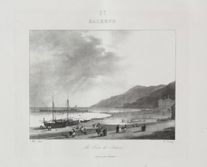 رحلة إلى إيطاليا عام 1822 بواسطة Jean-Baptiste Isabey