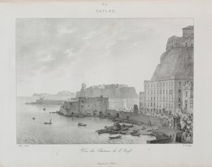رحلة إلى إيطاليا عام 1822 بواسطة Jean-Baptiste Isabey