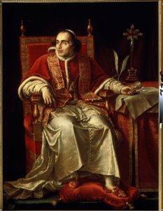 صورة شخصية للبابا بيوس السابع (1742-1823) (صورة شخصية للبابا بيوس السابع) رسم جان بابتيست جوزيف ويكار (1762-1834). زيت على قماش
