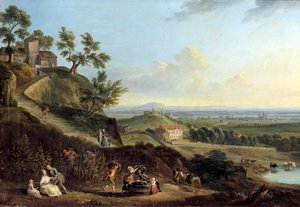 رسم المناظر الطبيعية لجان بابتيست لالاماند (1710-1803) بواسطة جان بابتيست لالماند