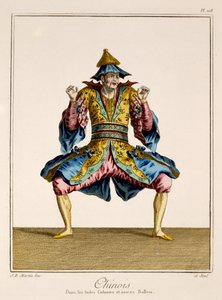 Chinois ، من "Ballet des Indes Galantes" ، أواخر القرن الثامن عشر (النقش اليدوي) بواسطة جان بابتيست مارتن