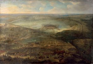 حصار مونس ، 1691 بواسطة جان بابتيست مارتن