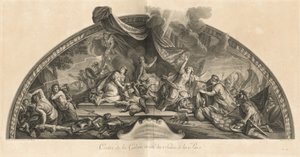 تقبل هولندا السلام وتفصل نفسها عن ألمانيا وإسبانيا 1678 ، وسط المعرض بجوار Salon de la Paix (تقبل هولندا السلام وتفصل نفسها عن ألمانيا وإسبانيا 1678 ، مركز المعرض بجوار صالون السلام) [pl. 33