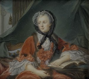 صورة لماري ليزكزينسكا ، ملكة فرنسا (1703-1768)