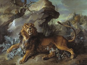 الأسد والذباب 1732