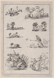 الحلي الصينية ، كاليفورنيا. 1760-85. بواسطة جان بابتيست بيلمينت