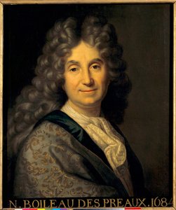 صورة لنيكولاس بويلو ديسبرو (Boileau-Despreaux) (1636-1711) - رسم جان بابتيست سانتيري (1651-1717) بواسطة جان بابتيست سانتيري