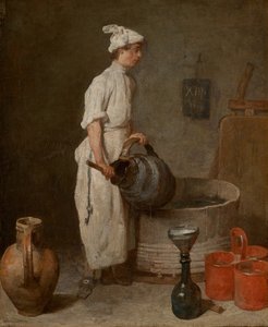 The Cellar Boy ، 1738 بواسطة جان بابتيست سيميون شاردان