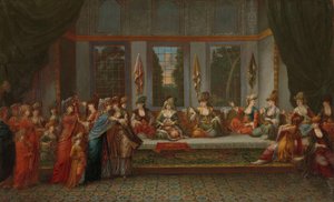 الزفاف اليوناني ، 1720-37 بواسطة جان بابتيست فانمور