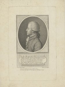 Louis-Alexandre de La Rochefoucauld، Duc dEnville 1743-1792، 1790s. بواسطة جان بابتيست فيريت
