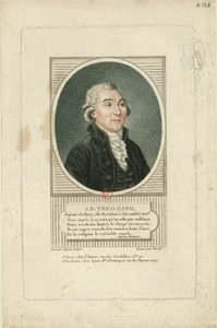 صورة جان بابتيست تريلهارد 1742-1810 ، ج. 1790. بواسطة جان بابتيست فيريت