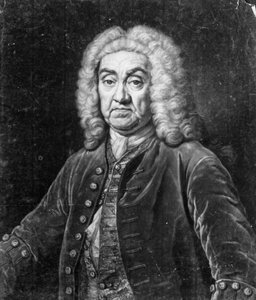 جون جيمس هايدغر ، نقش جون فابر ، 1749