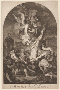 Martire de Saint Pierre، Martire de Saint Peter، c. 1750s. بواسطة جان باربولت